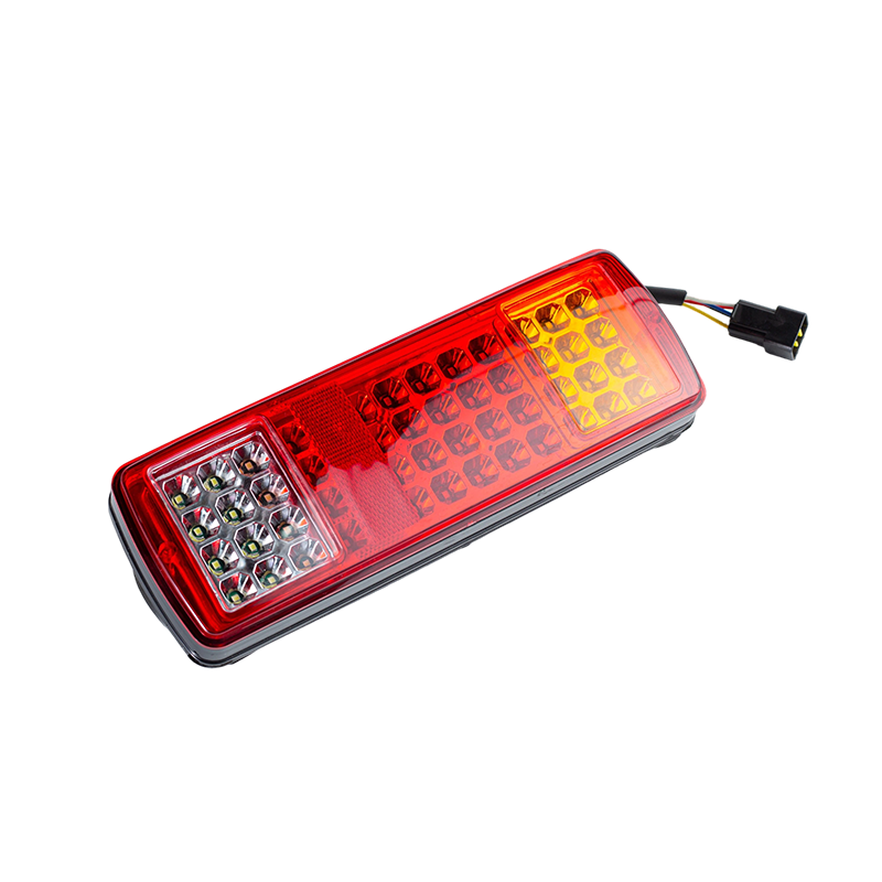 FLDD-SSWD-002 IP55 6W DC12-24V 3-Color Integrated LED Rear Tail Light (Turn Signal + Position Light + Reverse Light)