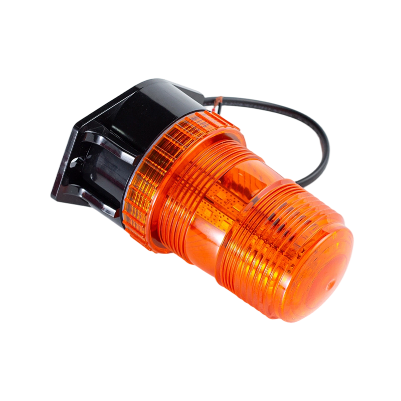 IP65 8W DC9-80V 360° Amber Strobe Beacon Warning Light For Forklifts