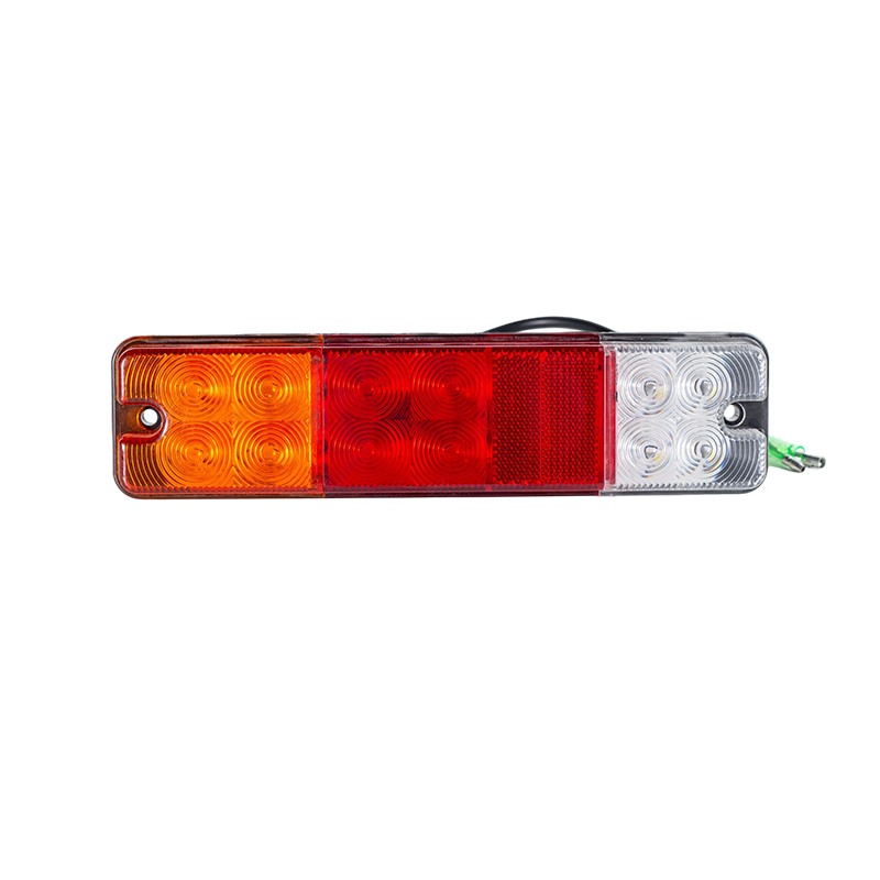 003 Integrated 3-Color LED Rear Tail Light for Forklifts & Loaders for Industrial Vehicles