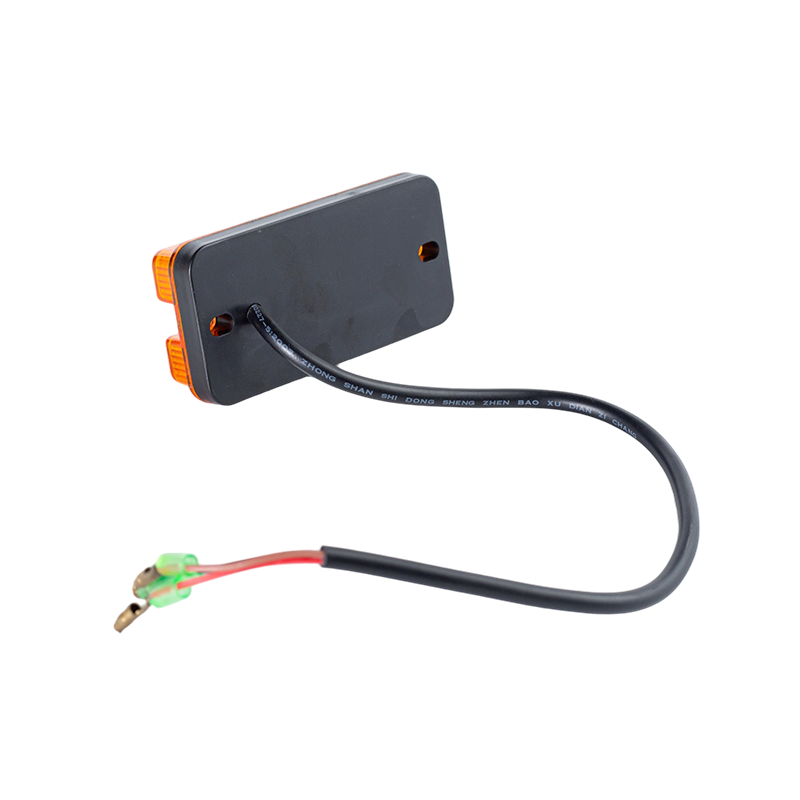 Compact IP66 LED Front Position and Width Indicator Light for Various Engineering Vehicles