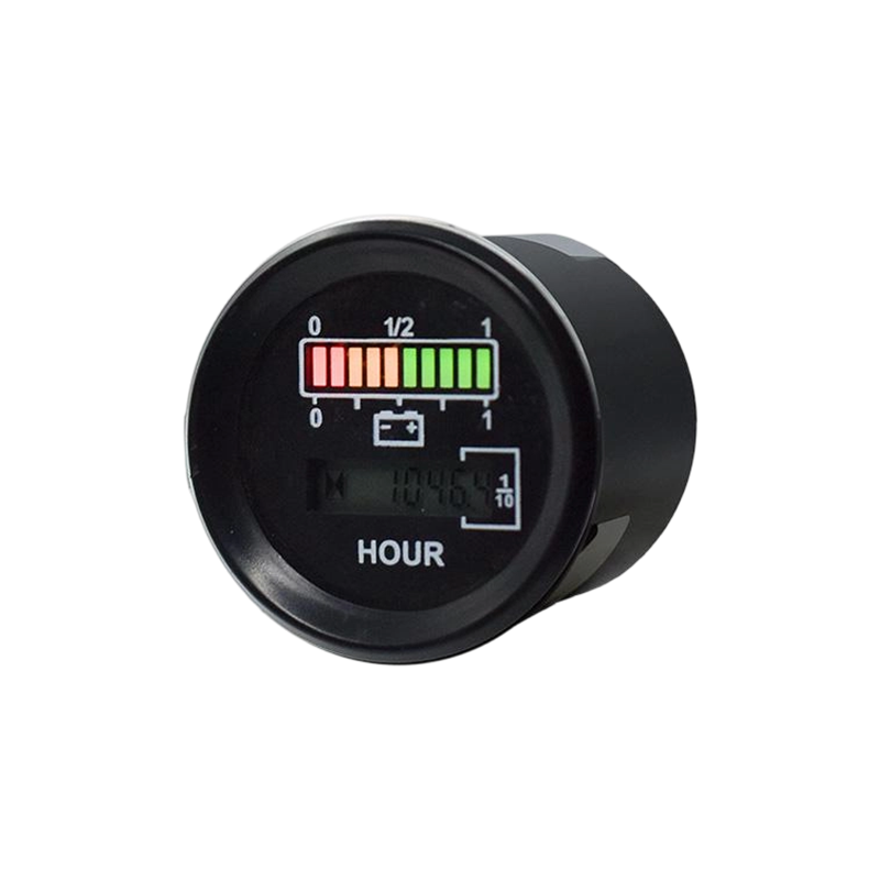 FLYB-0096 Round CAN Bus Battery Level Gauge with Hour Meter