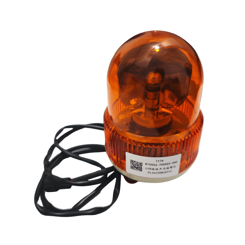 IP65 Waterproof DC24V LED Rotating Beacon Light with Sound for Forklifts