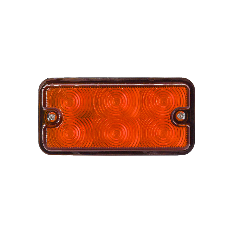 Compact IP66 LED Front Position and Width Indicator Light for Various Engineering Vehicles