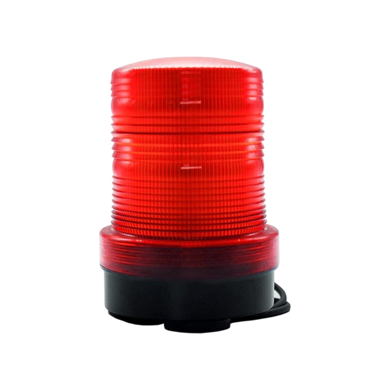 Adjustable Volume LED Strobe Beacon with Audible Buzzer Alarm for Various Industrial Vehicles