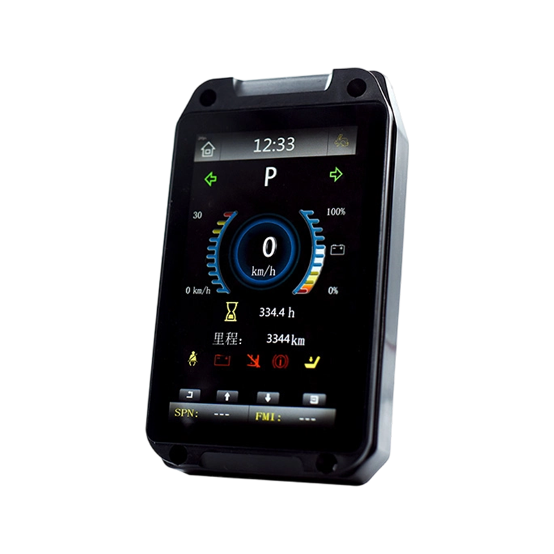 FLYB-1001 IP65 7-inch CAN Bus Dashboard for Construction and Forklift Vehicles